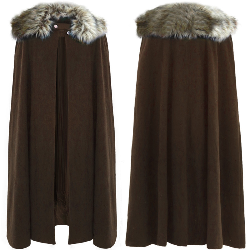 BLACKRISS™Men's woolen retro cape-Blackriss