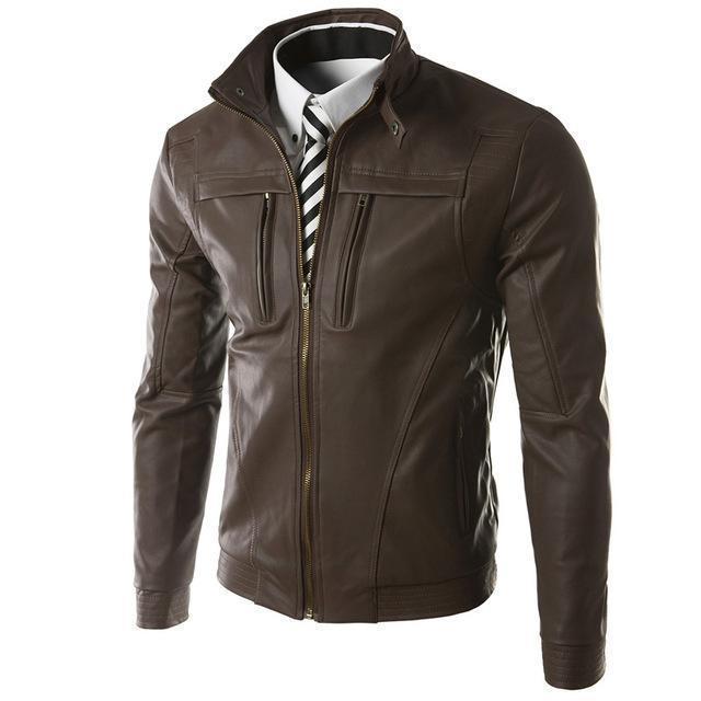 Blackriss™Men's Leather Jacket-Blackriss