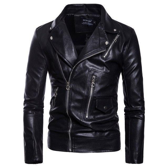 Blackriss™Men's Leather Jacket-Blackriss