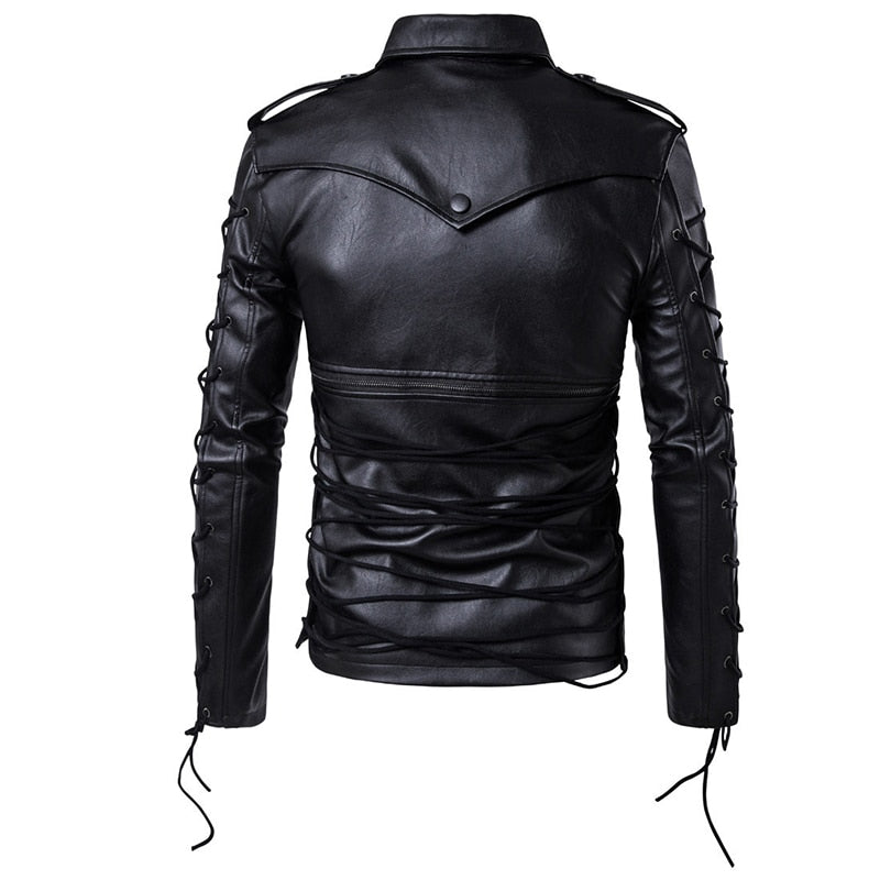 Blackriss™Men's Leather Jacket-Blackriss