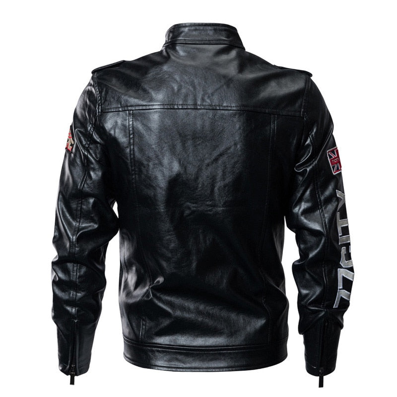Blackriss™Men's Leather Jacket-Blackriss