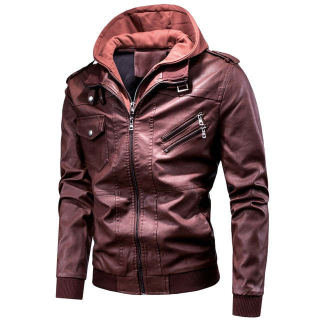 Blackriss™Men's Leather Jacket-Blackriss