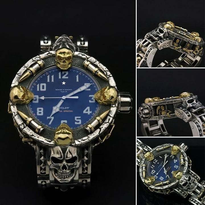 BLACKRISS™Mysterious Forbidden Bullet Skull Wrist Watch-Buy 2 Free Shipping-Blackriss