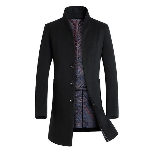 Blackriss™Men's Woolen Coat-Blackriss