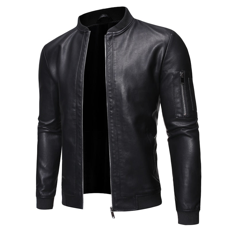 Blackriss™Men's Leather Jacket-Blackriss