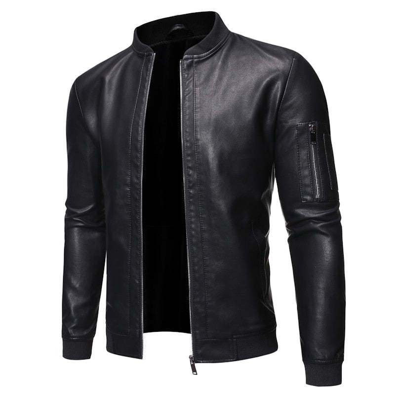 Blackriss™Men's Leather Jacket-Blackriss
