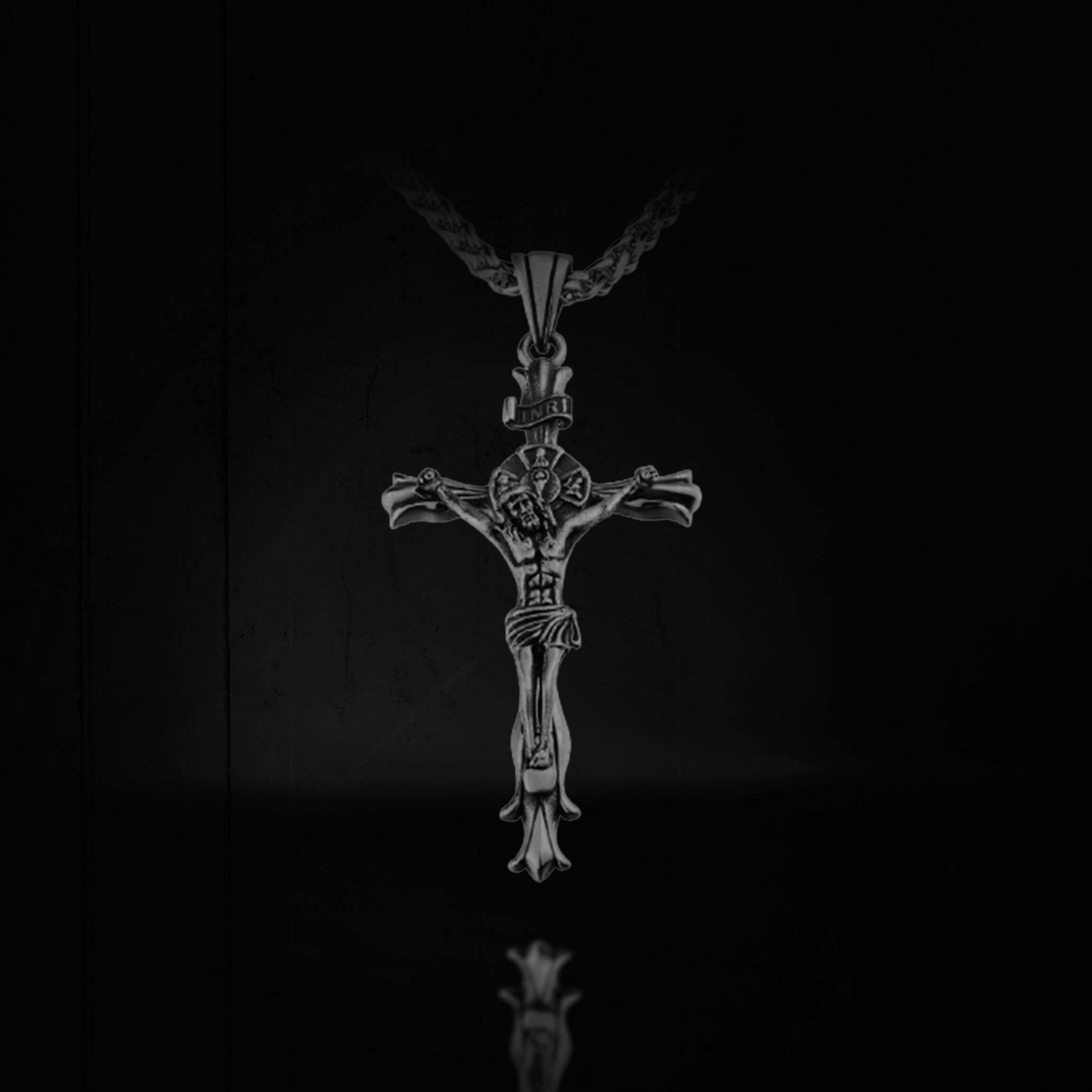 BLACKRISS™Titanium Steel Jesus Pendant-Blackriss