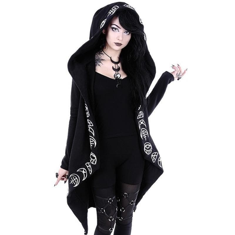 BLACKRISS™Gothic Witch Hoodie-Blackriss