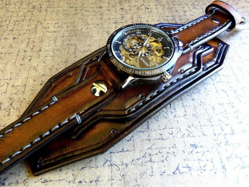 BLACKRISS™Men's Steampunk Waterproof Wrist Watch-Blackriss