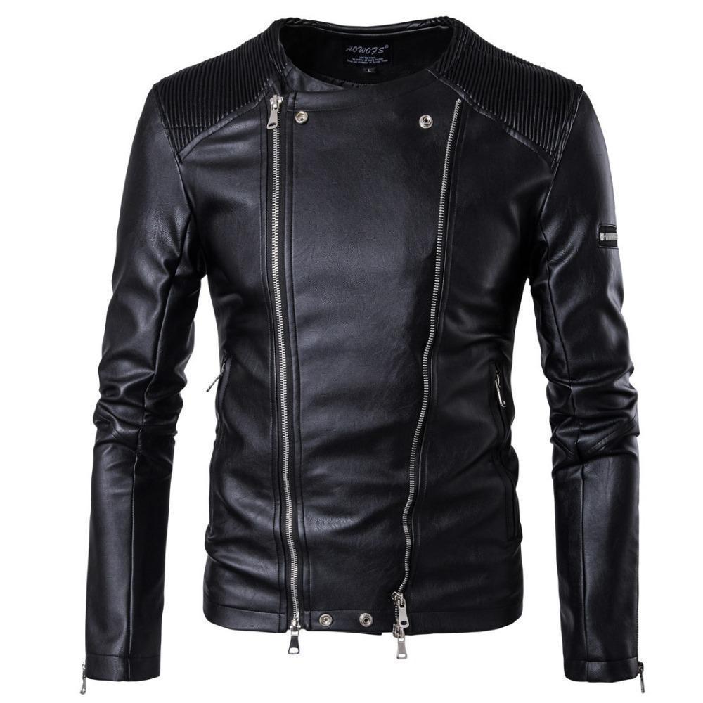 Blackriss™Men's Leather Jacket-Blackriss