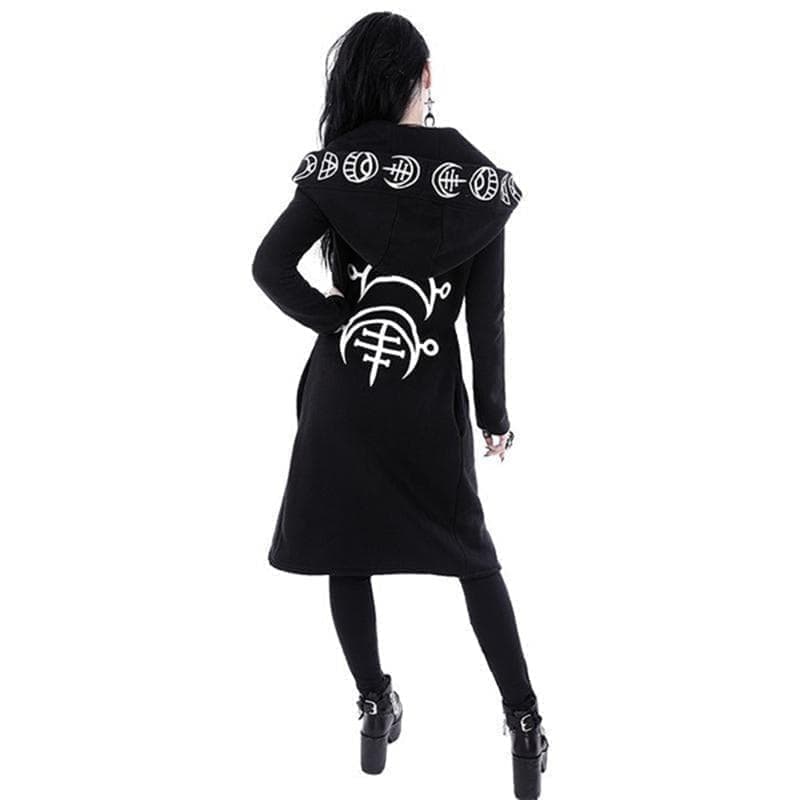 BLACKRISS™Gothic Witch Hoodie-Blackriss