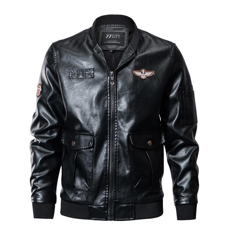 Blackriss™Men's Leather Jacket-Blackriss