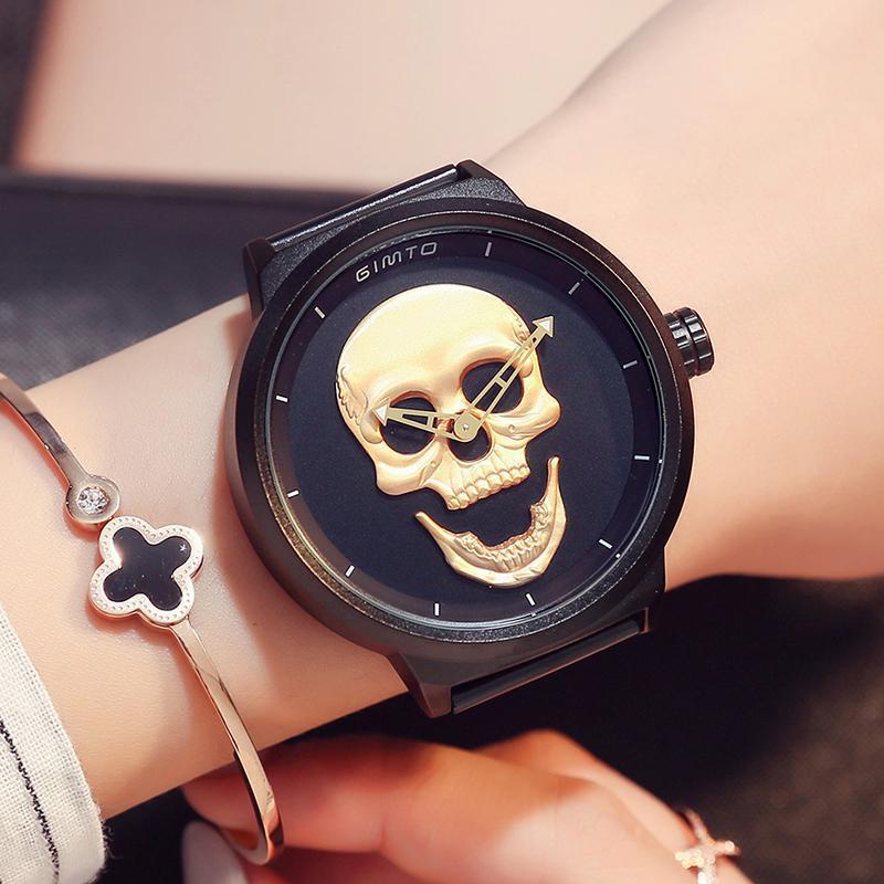 Blackriss™Luxurious Unisex 3D Skull Watch-Blackriss