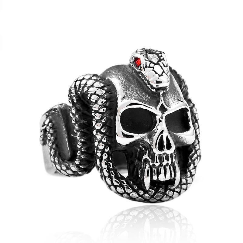 BLACKRISS™Python Skull Ring-Blackriss