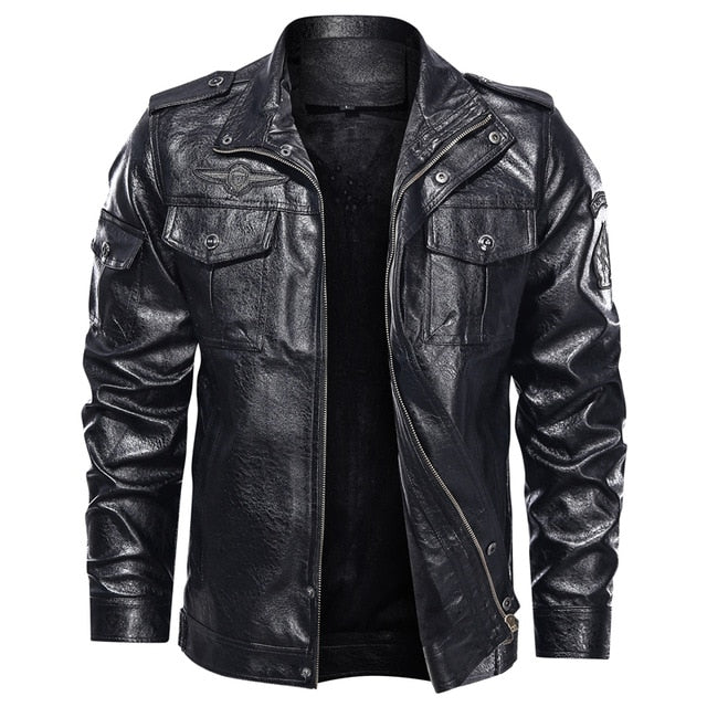 Blackriss™Men's Leather Jacket-Blackriss