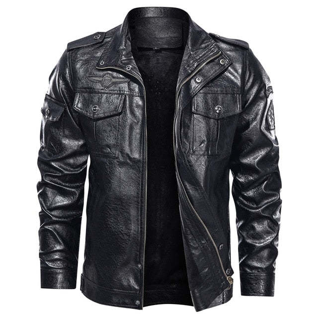 Blackriss™Men's Leather Jacket-Blackriss