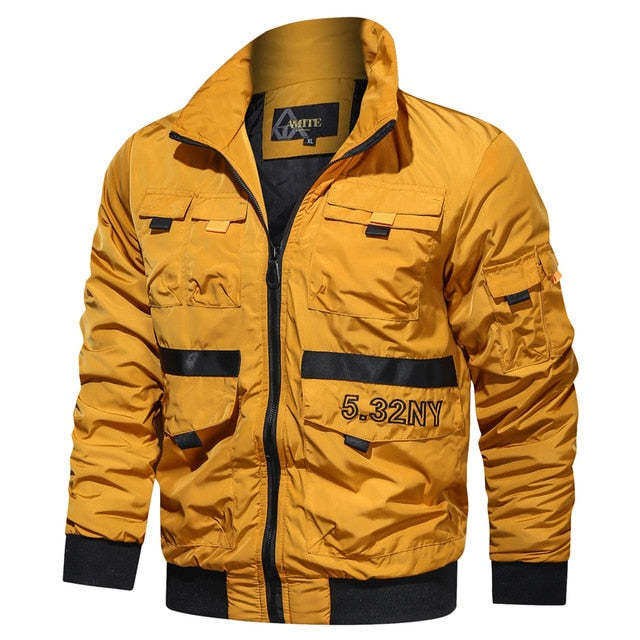 Blackriss™Men's Bomber Jacket-Blackriss