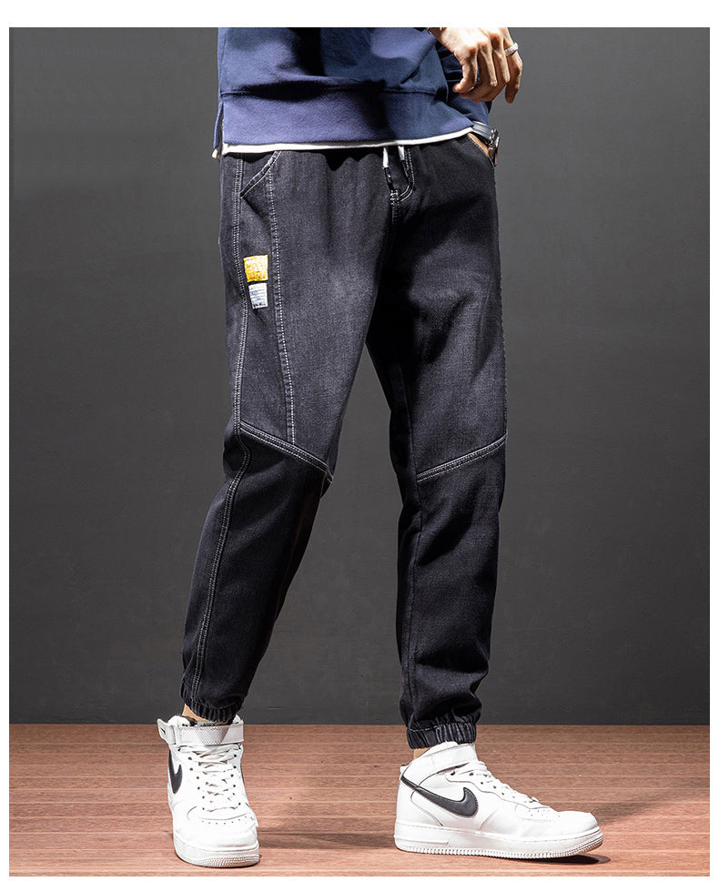 enzo cargo jeans