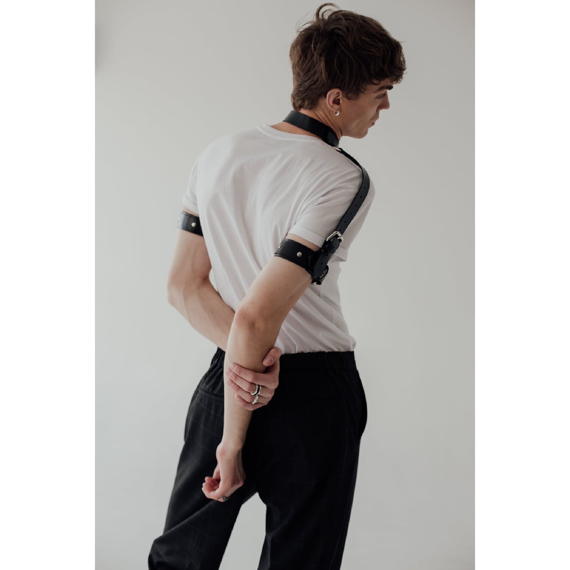 BLACKRISS™Collar Shoulder Harness - Black-Blackriss