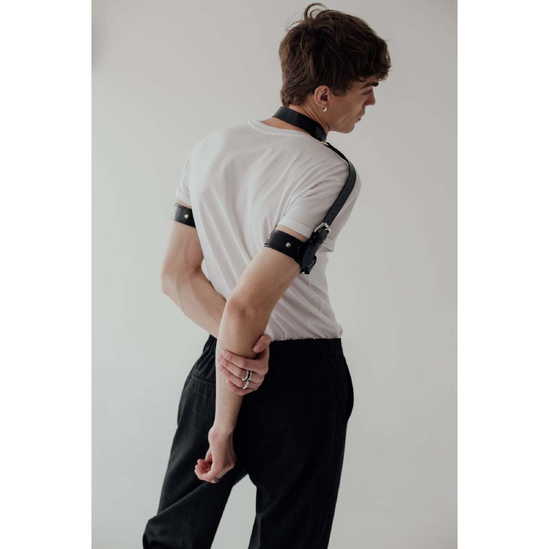 BLACKRISS™Collar Shoulder Harness - Black-Blackriss