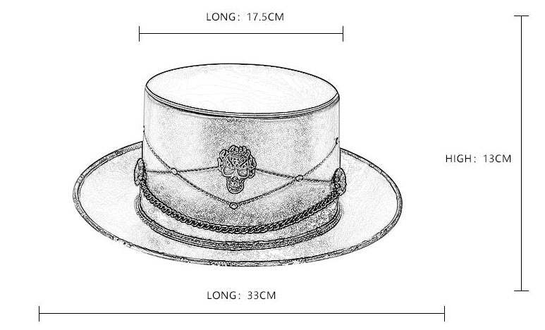 BLACKRISS™Occult Top Hat-Blackriss