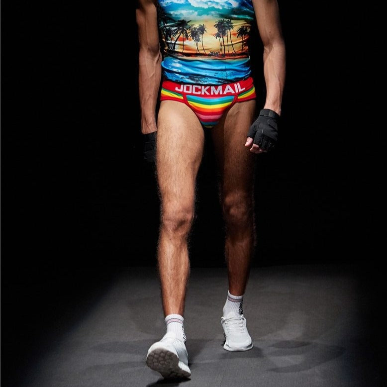 BLACKRISS™Men's Rainbow Wave Brief-Blackriss