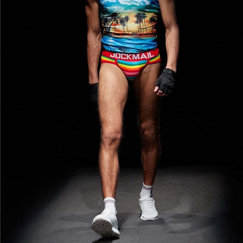 BLACKRISS™Men's Rainbow Wave Brief-Blackriss