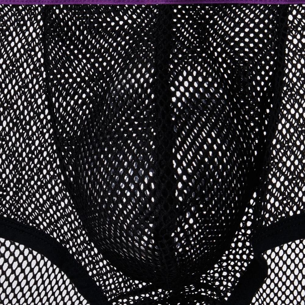 BLACKRISS™Rainbow Mesh Perspective Boxer Briefs-Blackriss