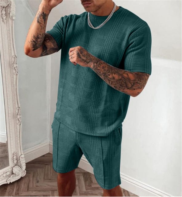 BLACKRISS™Delgado Short Sleeved Tracksuit-Blackriss