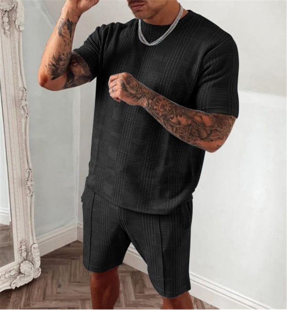 BLACKRISS™Delgado Short Sleeved Tracksuit-Blackriss