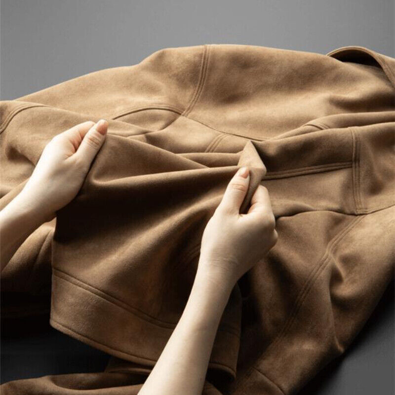 BLACKRISS™ELEGANT SOLID SUEDE JACKET-Blackriss