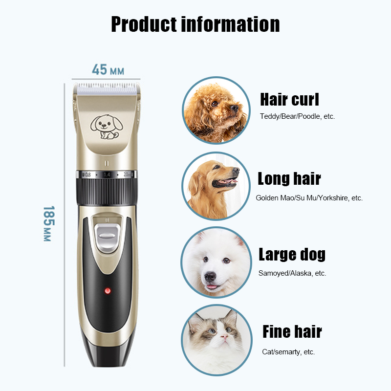 🐶🐶Low noise pet hair clipper