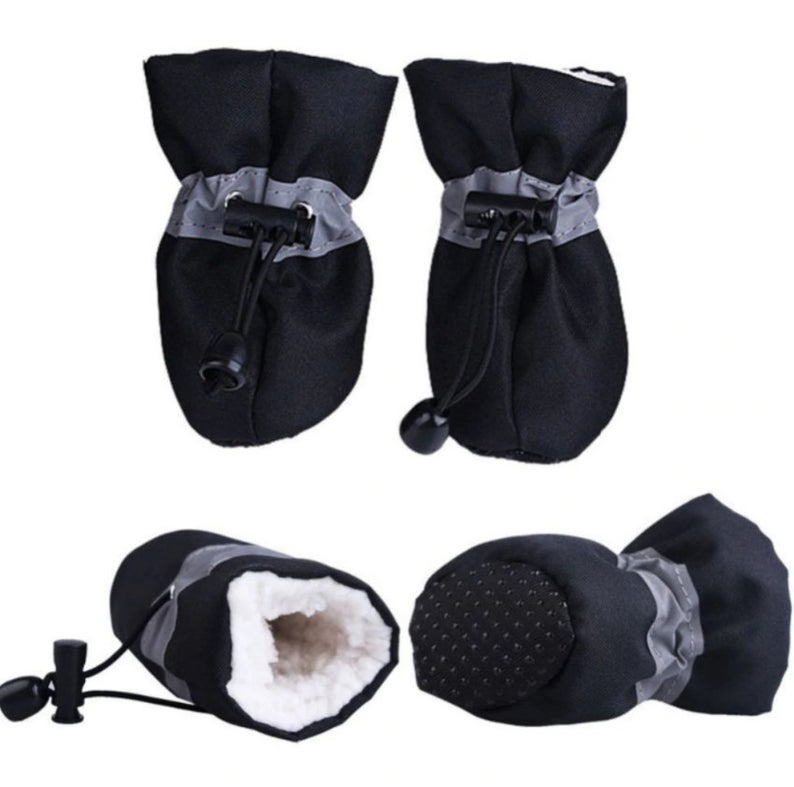 Waterproof Anti-Slip Dog Shoes(4 pcs a set)