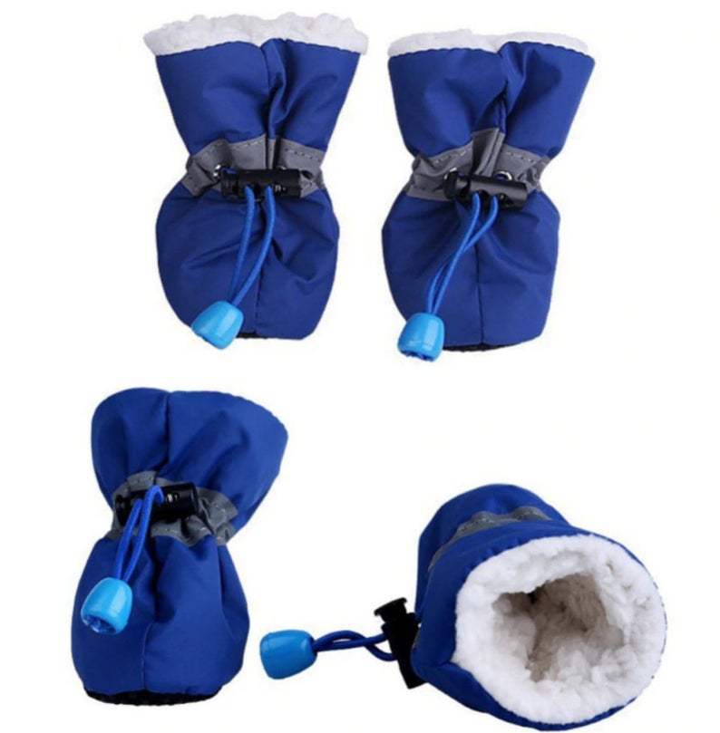 Waterproof Anti-Slip Dog Shoes(4 pcs a set)