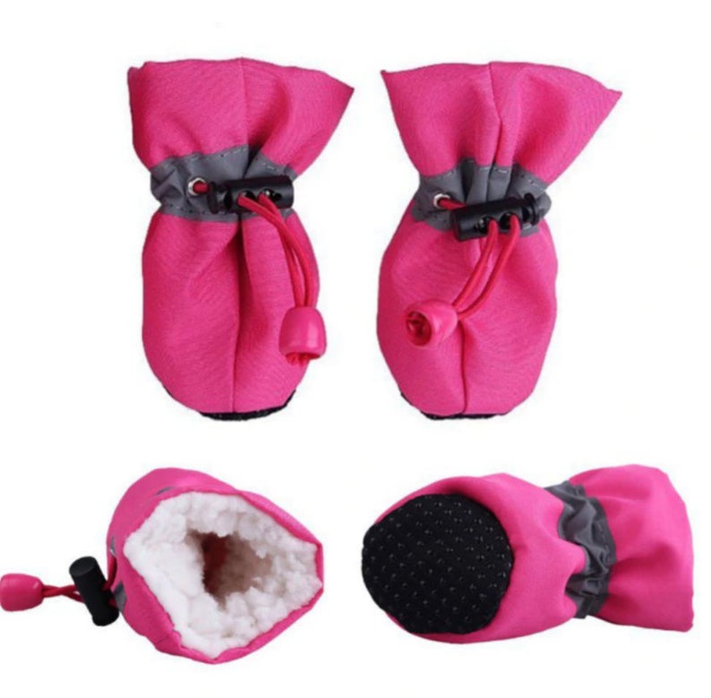 Waterproof Anti-Slip Dog Shoes(4 pcs a set)