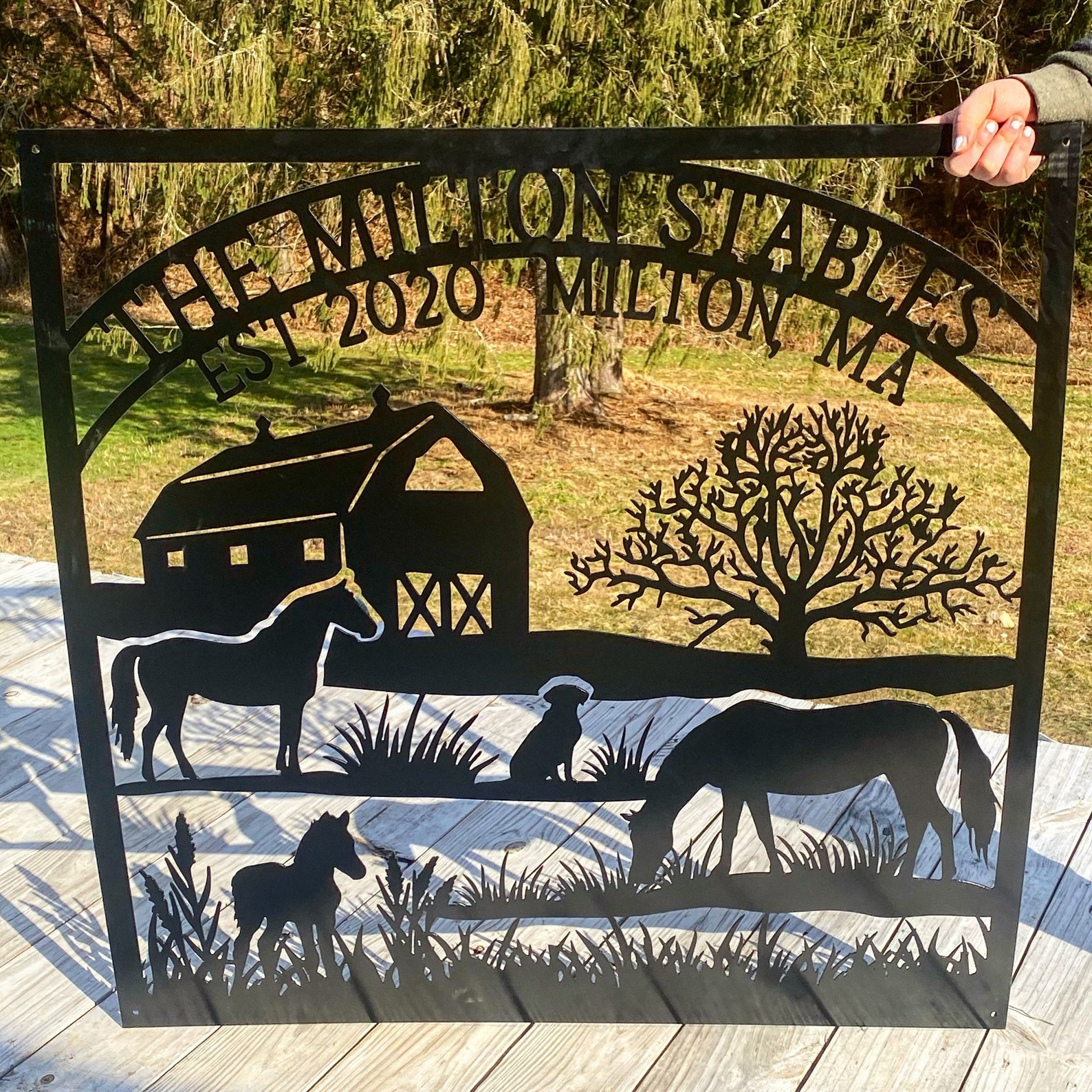 personalised-custom-metal-farm-signs