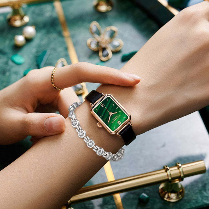 Time  Style Ⅵ - Quartz Watch & Magnetic Bracelet Gift Set