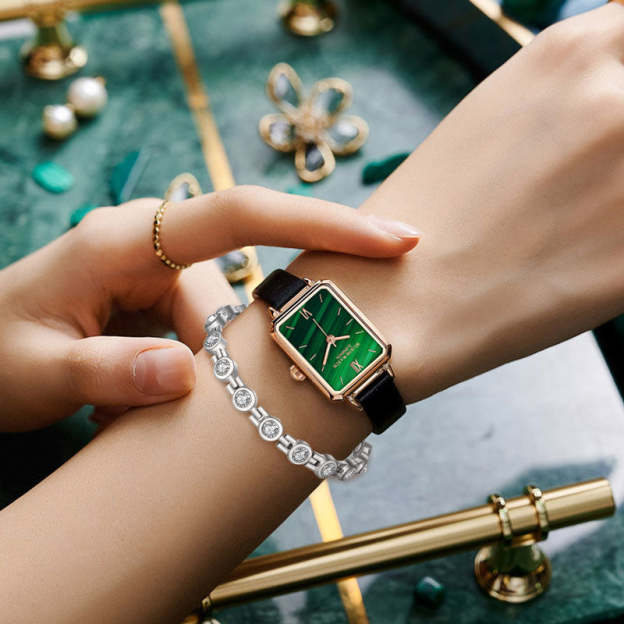 Time  Style Ⅵ - Quartz Watch & Magnetic Bracelet Gift Set