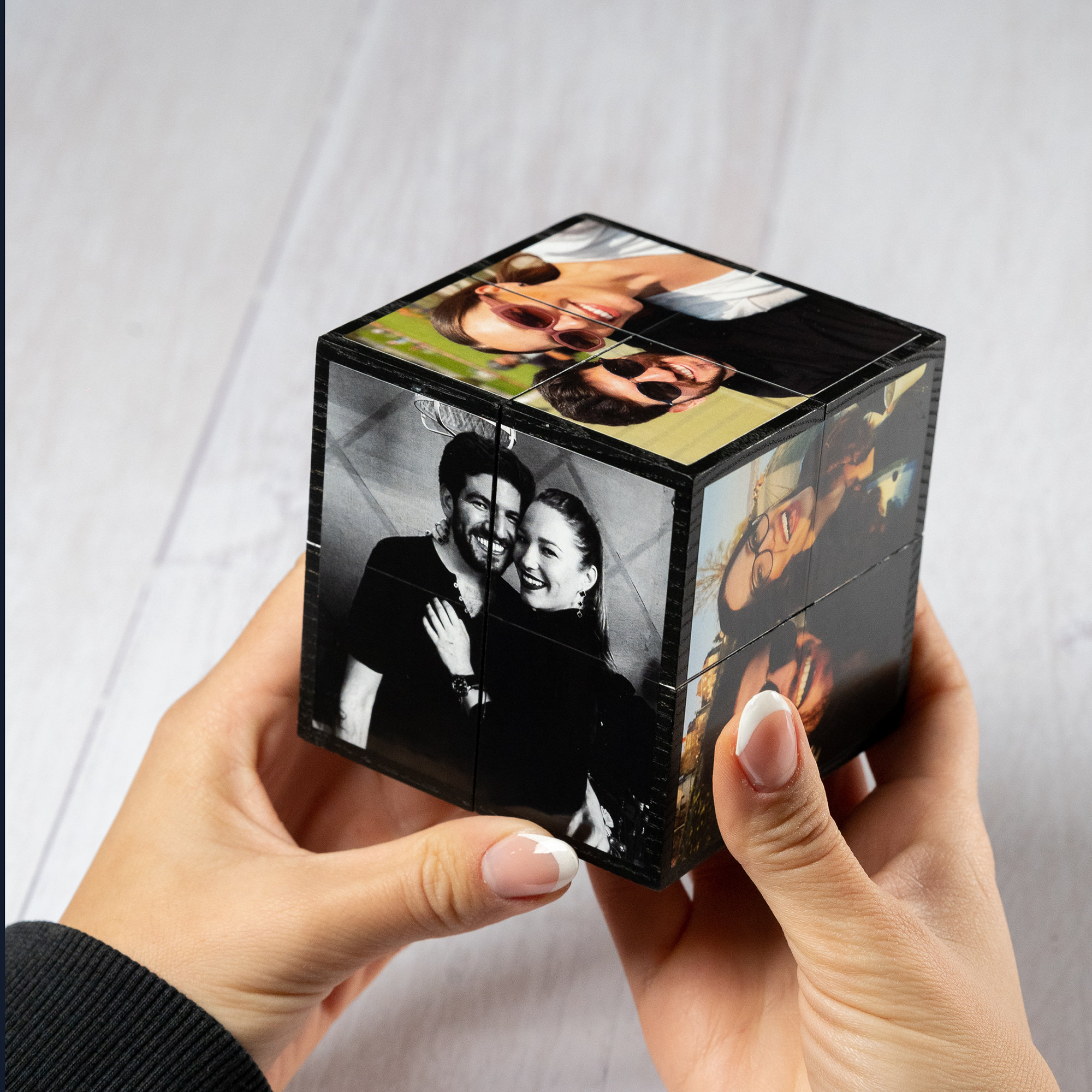 Photo cube - Wedding anniversary gift