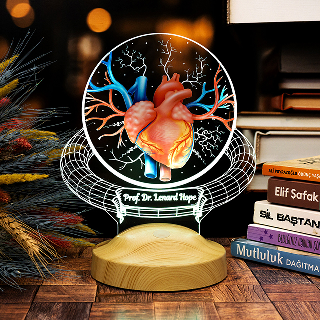 Cardiologist Gift 3D Led Lamp