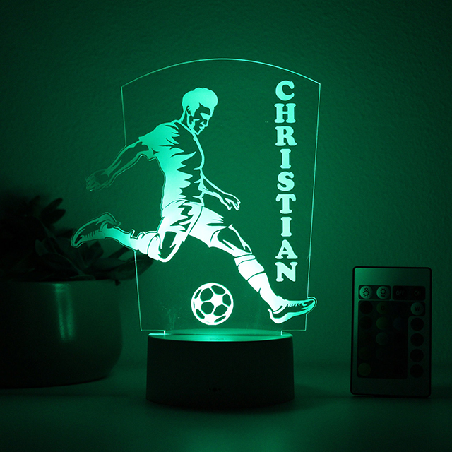 Soccer Player, Night Light