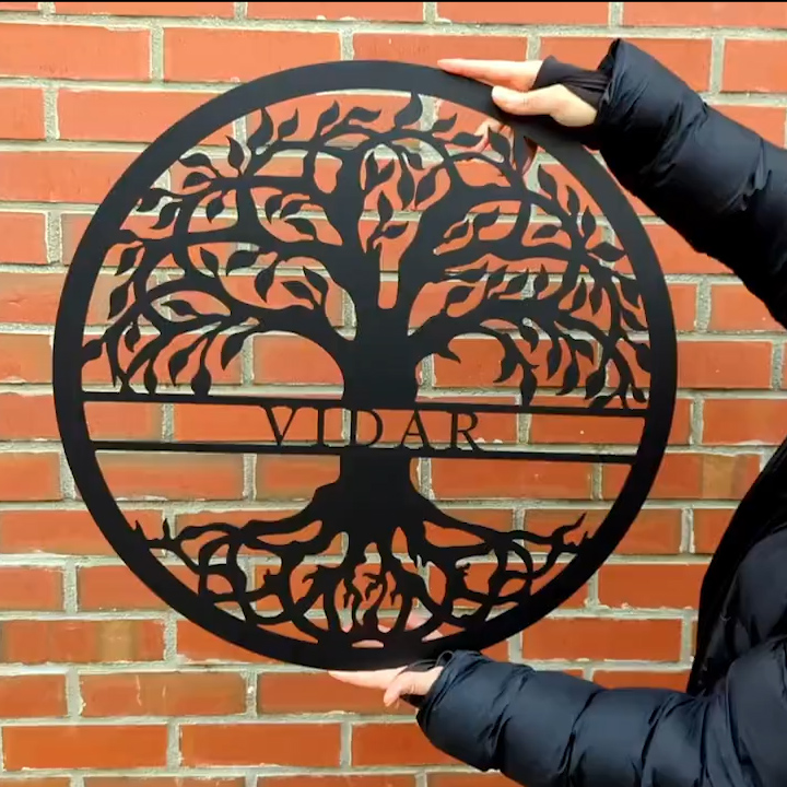 Custom Tree of Life Metal Sign