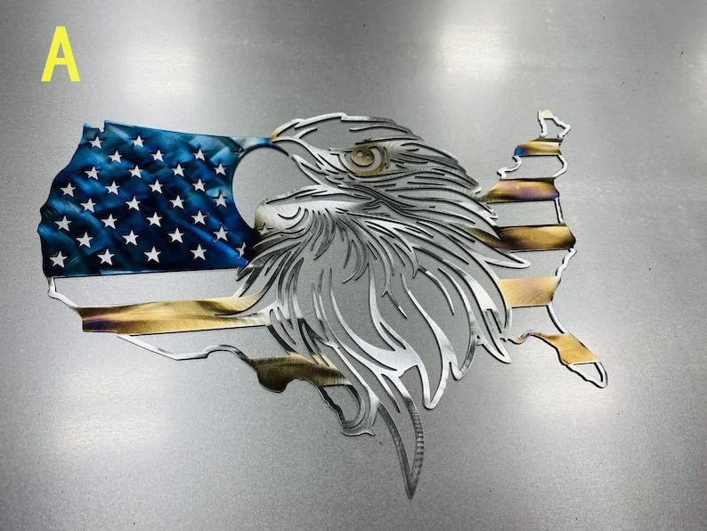 American Eagle Metal flag