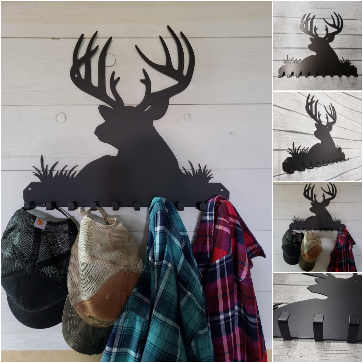 Deer Coat Hat Hanger/Hunters Gift/Hunting Cabin