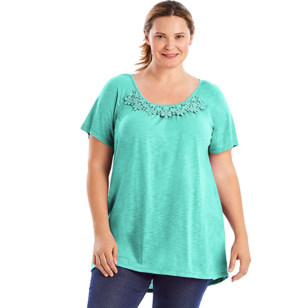 New daisy lace short sleeve