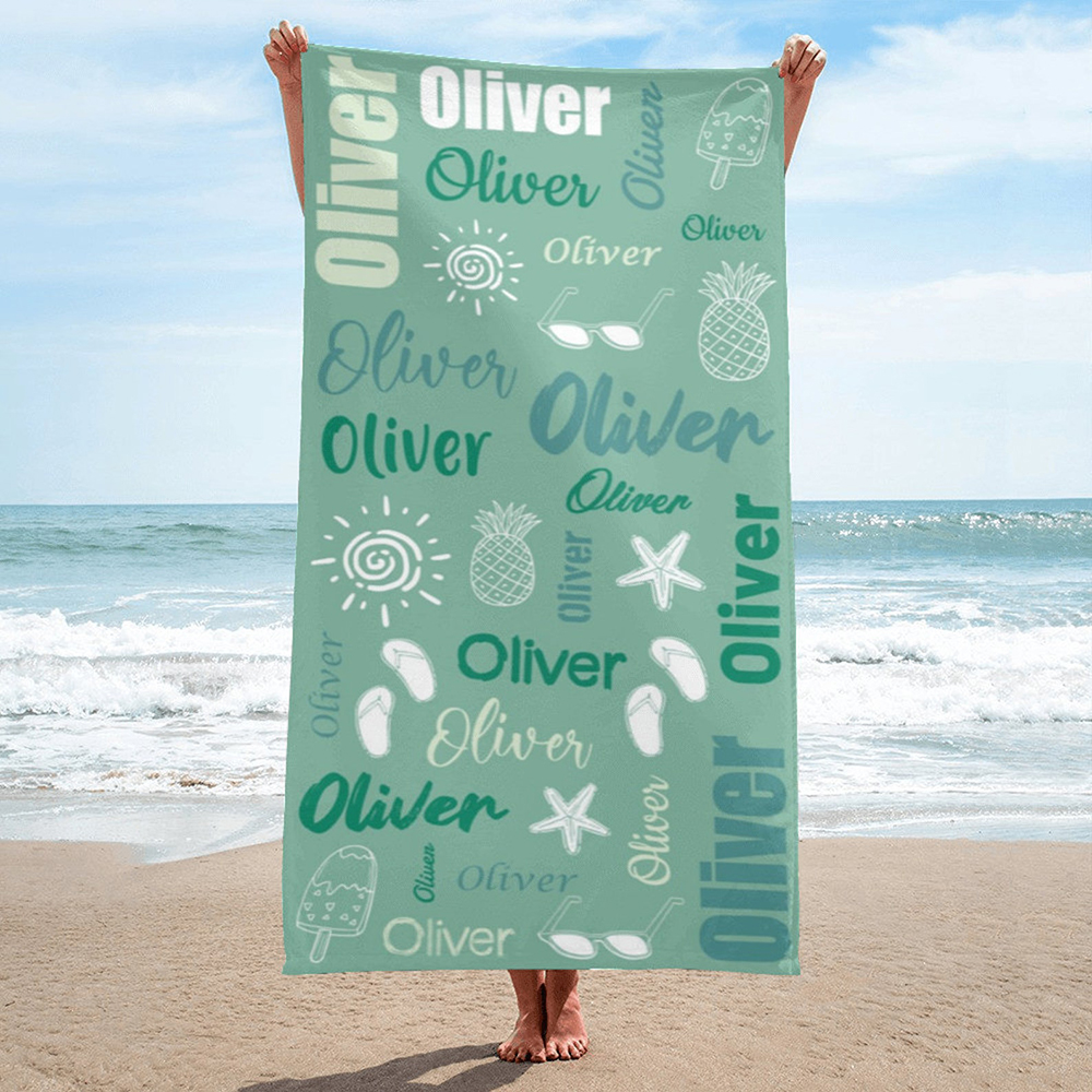 Bath Towel Personalized Towels With Names Personalized Gifts
