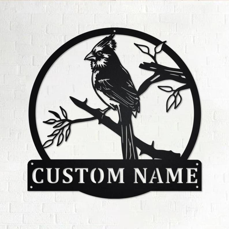 Custom Metal Wall Art Personalized Name Signs