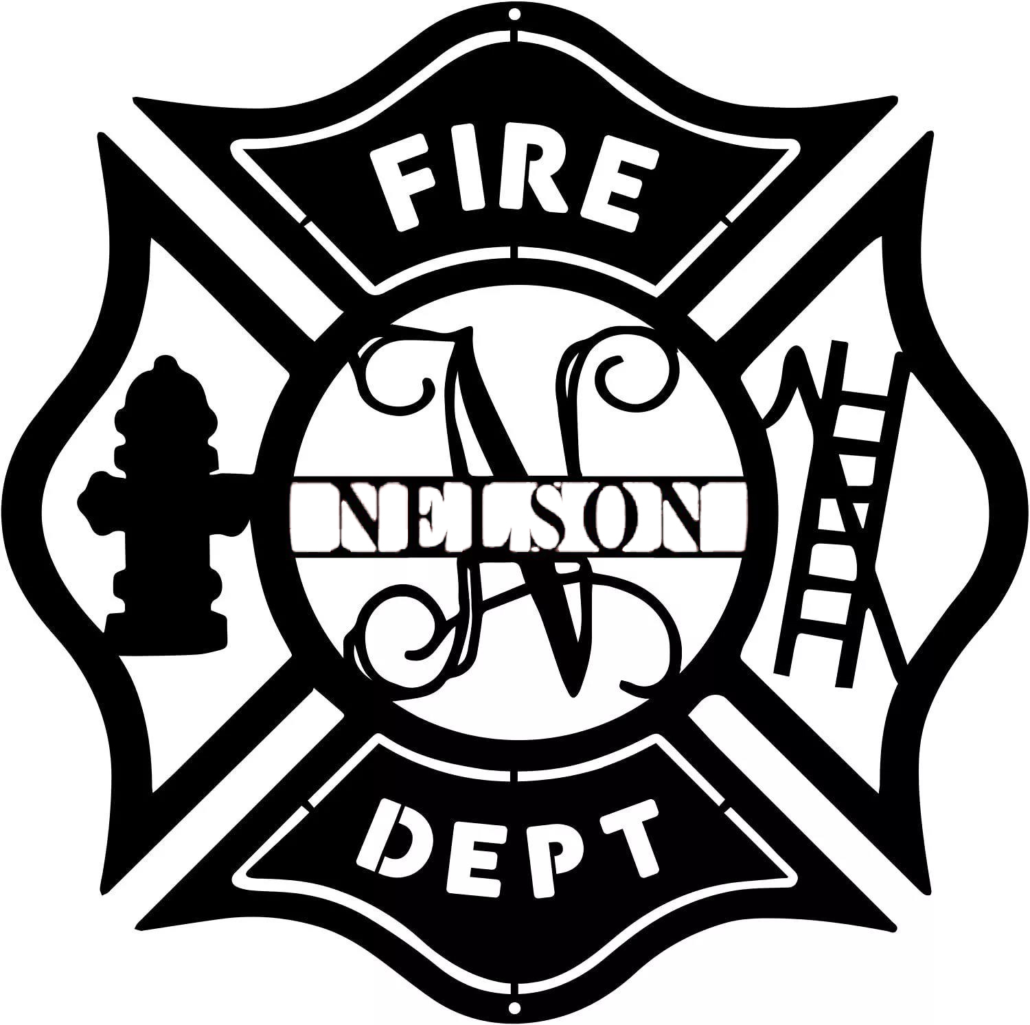 Fire fighters Personalized Metal Name Signs 🎁【BUY 2 FREE SHIPPING】