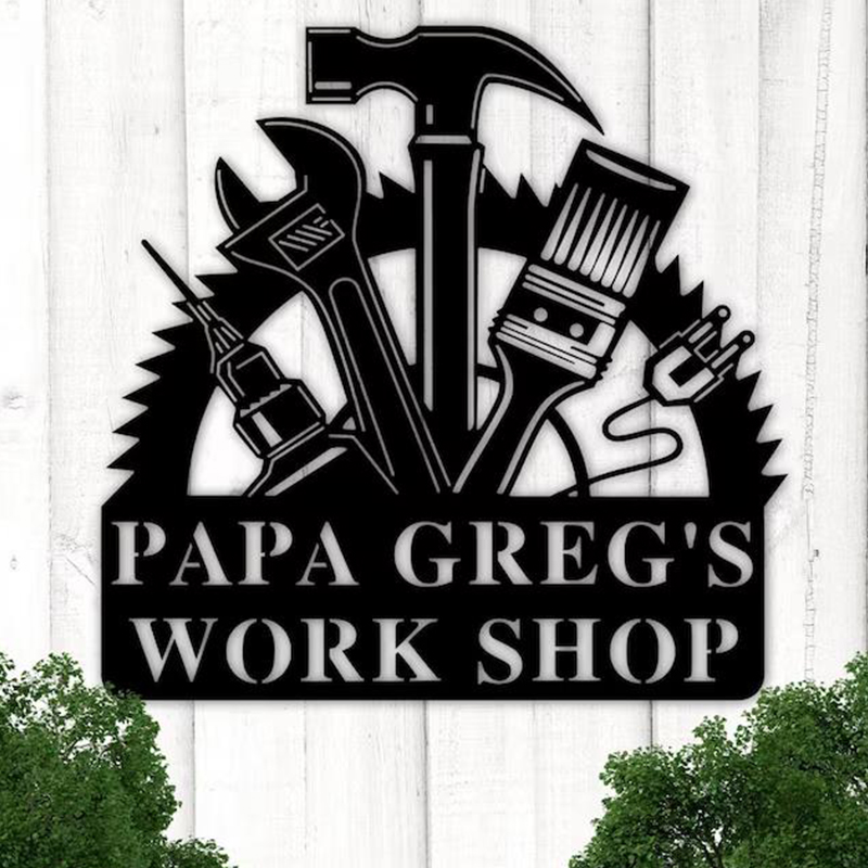 Personalized Metal Garage Signs🎁【BUY 2 FREE SHIPPING】