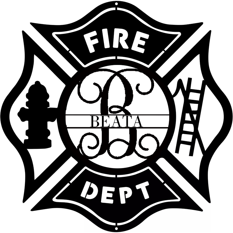 Fire fighters Personalized Metal Name Signs 🎁【BUY 2 FREE SHIPPING】